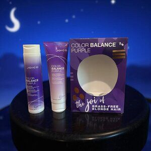 Joico Color Balance Purple Brass Free Blonde Hair Shampoo Conditioner 10.1 oz